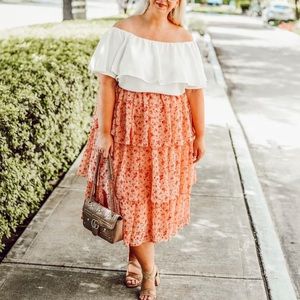 Floral Rachel Parcell skirt